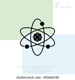 Pictograph of atom