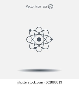 Pictograph of atom