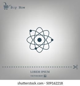 Pictograph of atom