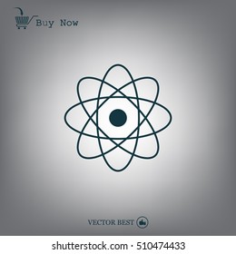 Pictograph of atom