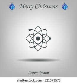 Pictograph of atom