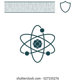 Pictograph of atom