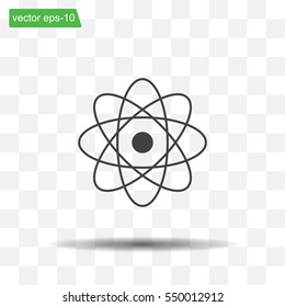 Pictograph of atom