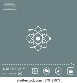Pictograph of atom