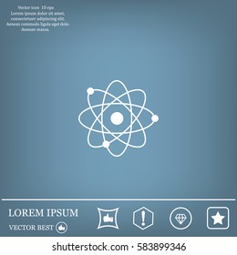Pictograph of atom