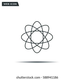 Pictograph of atom