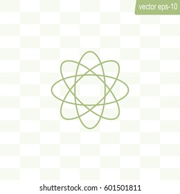 Pictograph of atom