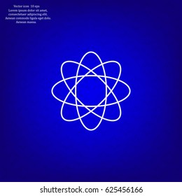 Pictograph of atom