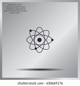 Pictograph of atom