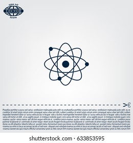 Pictograph of atom
