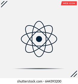 Pictograph of atom