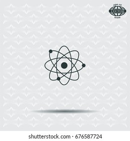 Pictograph of atom
