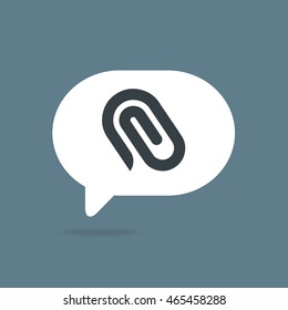 Pictograph of Attachment Icon