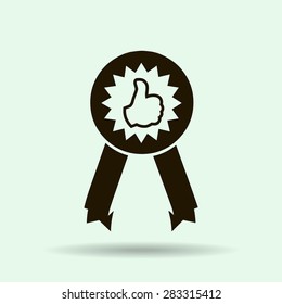 Pictograph of award