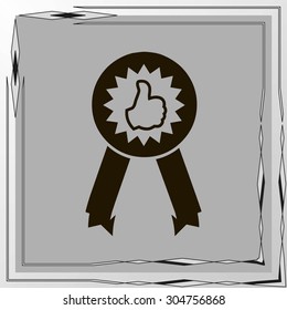 Pictograph of award