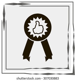 Pictograph of award