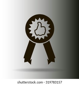 Pictograph of award