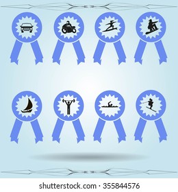 Pictograph of award