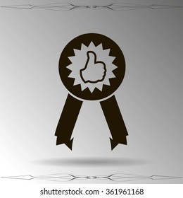 Pictograph of award