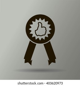 Pictograph of award