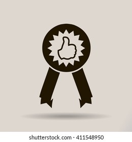Pictograph of award