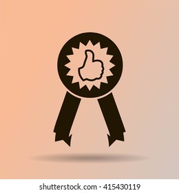 Pictograph of award