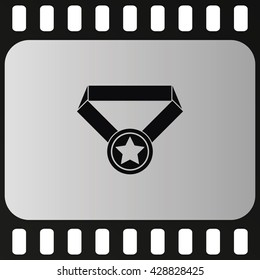 Pictograph of award.