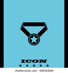 Pictograph of award.