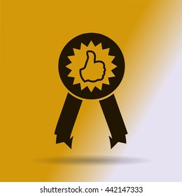 Pictograph of award