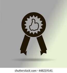 Pictograph of award