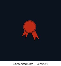 Pictograph of award.