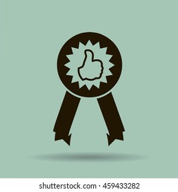 Pictograph of award