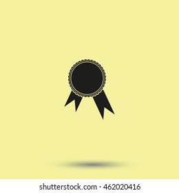 Pictograph of award.