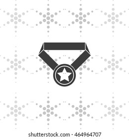 Pictograph of award.