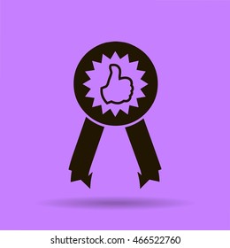 Pictograph of award
