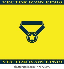 Pictograph of award.