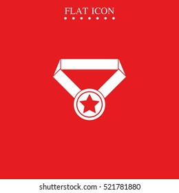 Pictograph of award.
