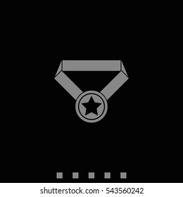 Pictograph of award.