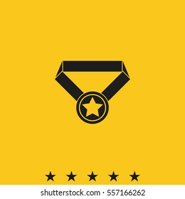 Pictograph of award.
