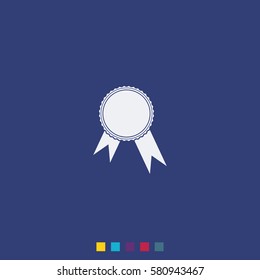 Pictograph of award.