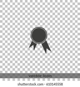 Pictograph of award.