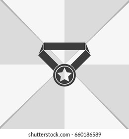 Pictograph of award.