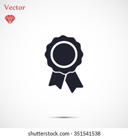 Pictograph Of Award Vector Icon