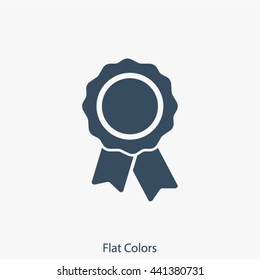 Pictograph of award vector icon