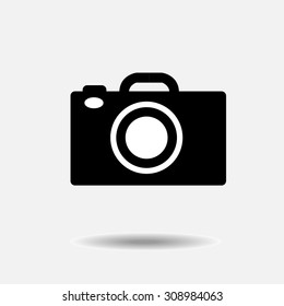 Pictograph of camera - vector illustration