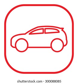 Pictograph of car