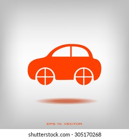 Pictograph of car