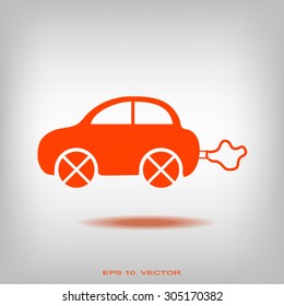 Pictograph of car