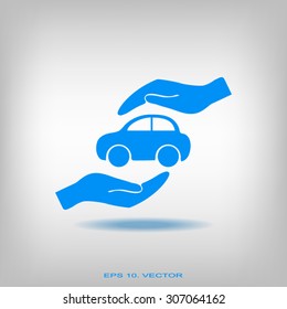 Pictograph of car