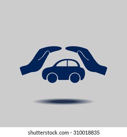 Pictograph of car